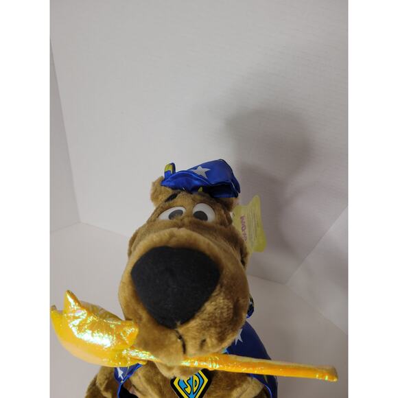 New Scooby-Doo Sorcerer Wizard Plush Stuffed Animal Toy Network 18" with Tags - Picture 3 of 10